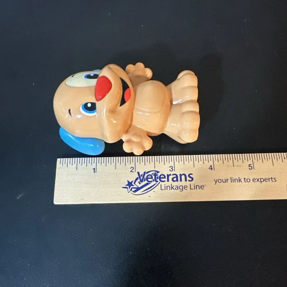 Mattel Fisher Price Laugh & Learn Puppy Dog Rattle Plastic 3.5